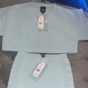 Ivy park 2 piece skirt set size small brand new